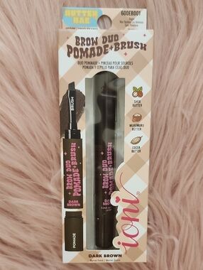 Brand New IONI BROW DUO POMADE +  BRUSH